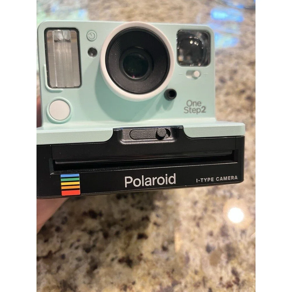 Vintage Polaroid 1 Step 2 Land Camera / With Film… 2 Flashes (Un Tested) RARE